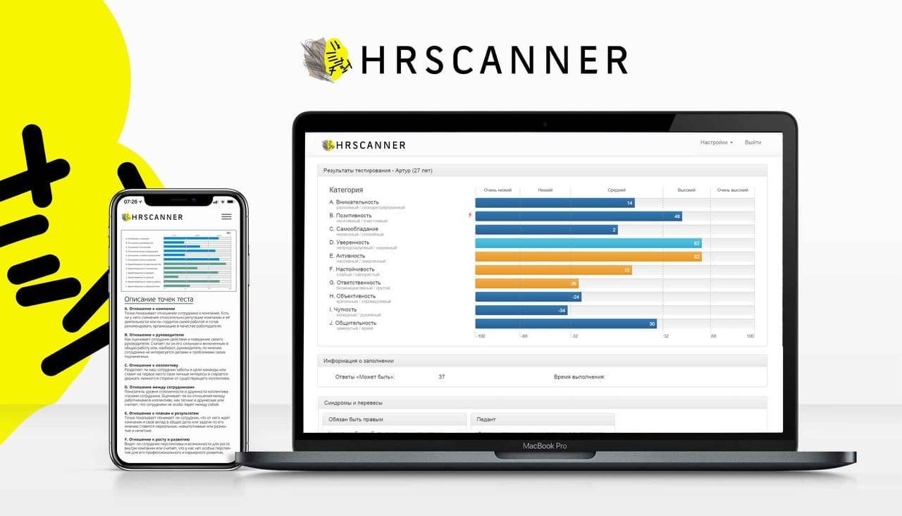 Оценка персонала Hrscanner